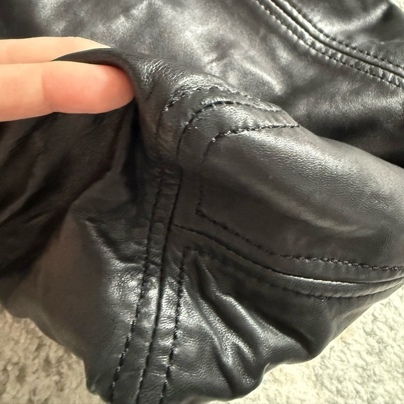 Michael Kors Soft Leather Hobo Shoulder Bag - Picture 10 of 17